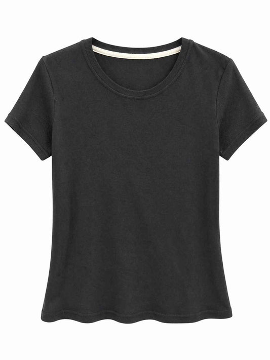 Camiseta básica negra Marca RACK Talla S Nuevo con etiqueta