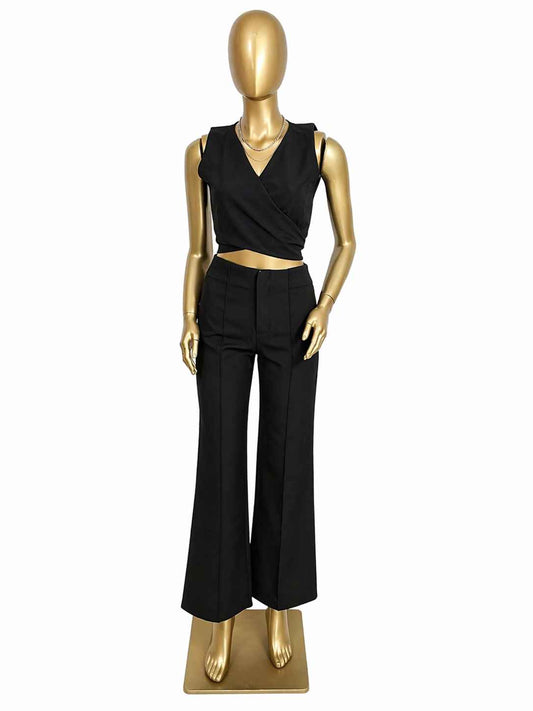 Conjunto negro elegante dos piezas Marca VARENNA Talla L Nuevo con etiqueta