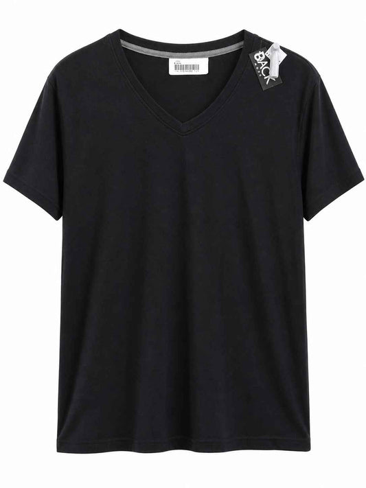 Camiseta básica negra RACK Talla S Nuevo con etiqueta