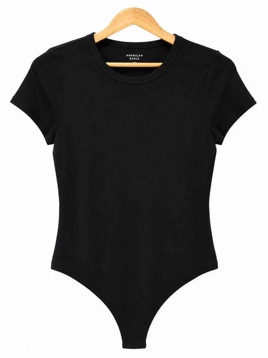 Body básico negro AMERICAN EAGLE Talla L Nuevo sin etiqueta
