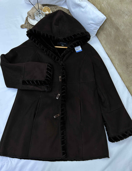 Abrigo acolchado con capucha JONES NEW YORK Talla L usado