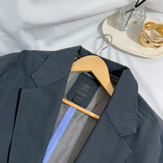 Blazer Azul Adidas Talla XL Usado