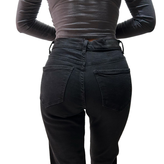 Jean Pull&Bear Skinny Mid Waist Gris Talla EUR 36 Mujer Nuevo