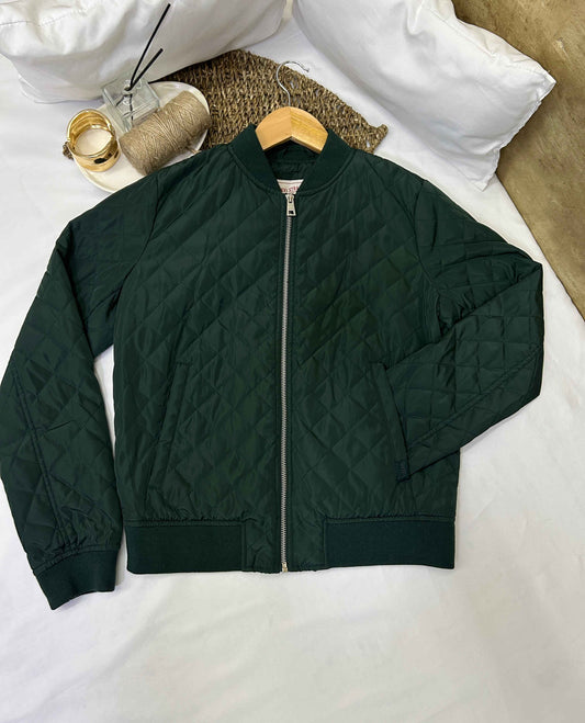 Chaqueta acolchada verde Marca Levi Strauss & Co. Talla XS Usado