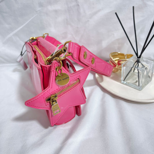 Cartera fucsia brillante Steve Madden Nueva con etiqueta