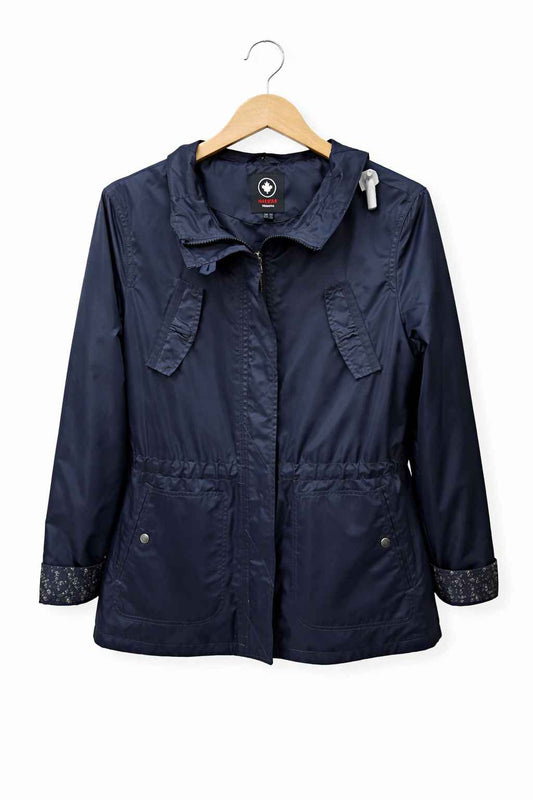 Chaqueta azul marino ligera Marca HALIFAX Talla XL Usado