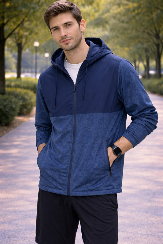 Chaqueta azul marino deportiva KIRKLAND Talla L usado
