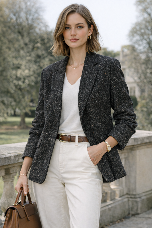 Saco negro texturizado EXPRESS Talla 11–12 nuevo