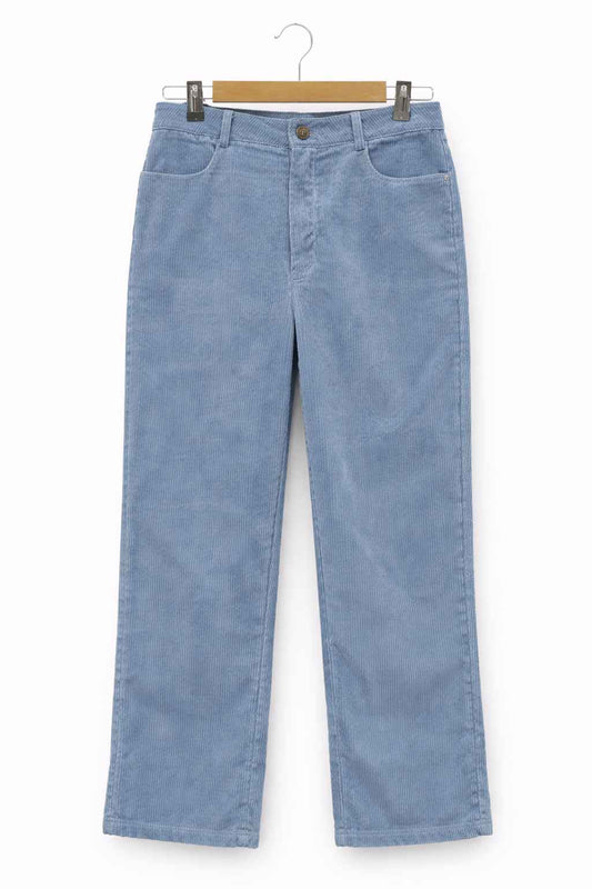 Pantalón de pana celeste claro Marca SHEIN Talla S Usado