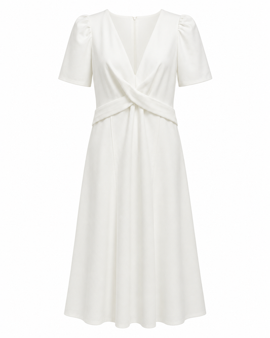 Vestido blanco TOMMY HILFIGER Talla 8 Nuevo