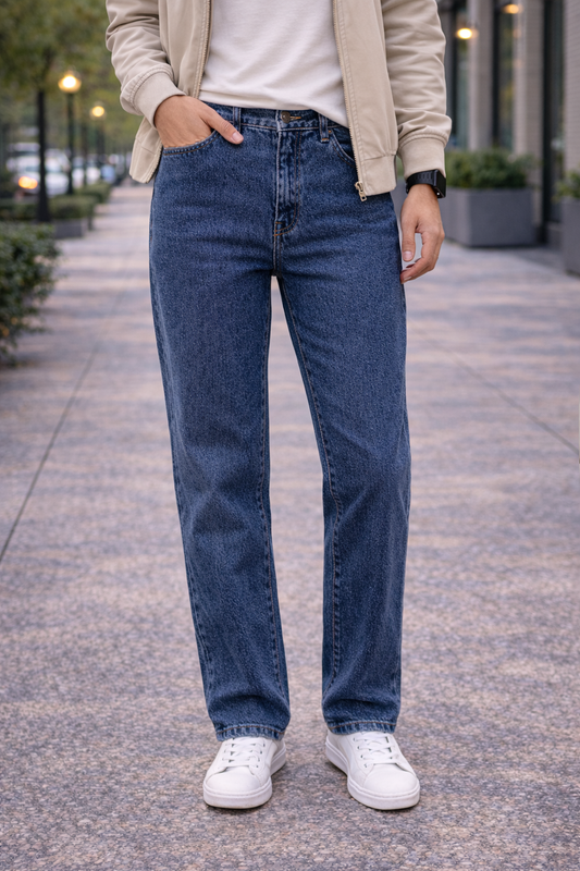 Jean azul medio clásico PIEEERS Talla 30 usado