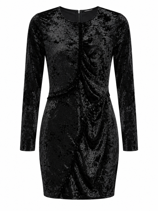 Vestido negro velvet Michael Kors talla XS nuevo