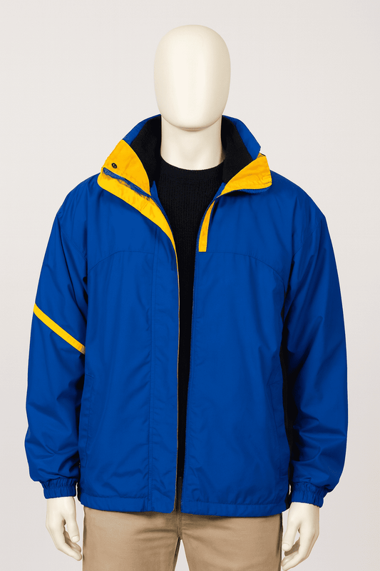 Chaqueta Columbia 2 en 1 Azul/Amarillo Talla L Usado
