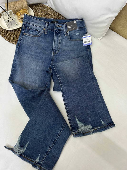 Jean azul con efecto desgastado EXPRESS  talla S nuevo