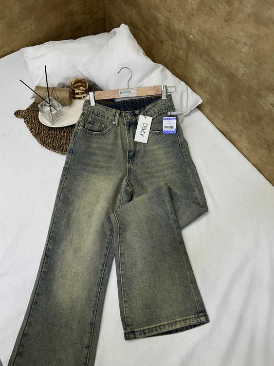 Jean verde oliva DAZY Talla S nuevo