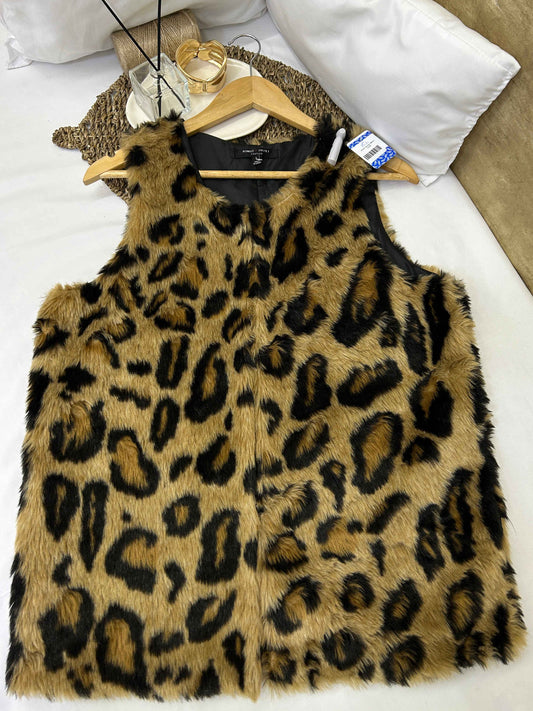Chaleco peluche animal print Romeo & Juliet Talla L usado
