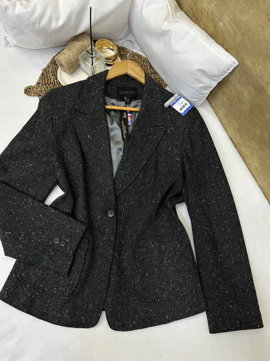 Saco negro texturizado EXPRESS Talla 11–12 nuevo
