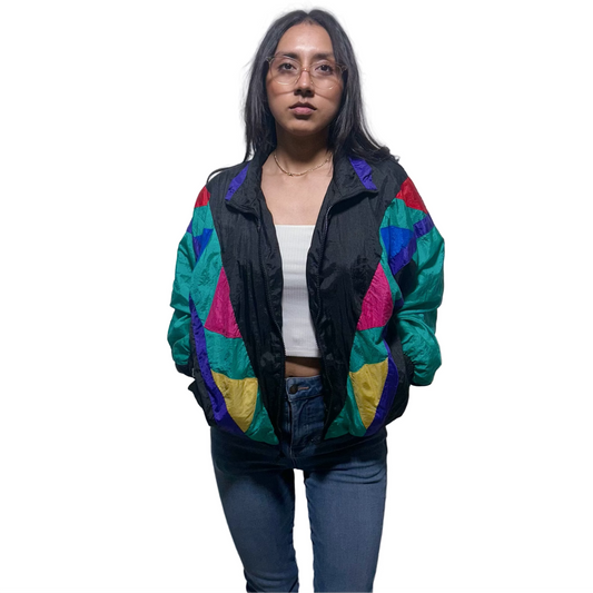 Casaca Vintage KUMA Sport Multicolor Mujer Talla 1P Usado