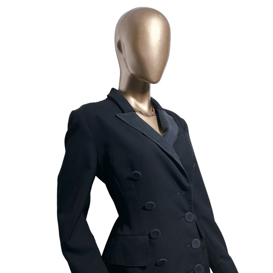 Blazer-Dress Lolita Lempicka Negro Mujer Talla 49 Usado