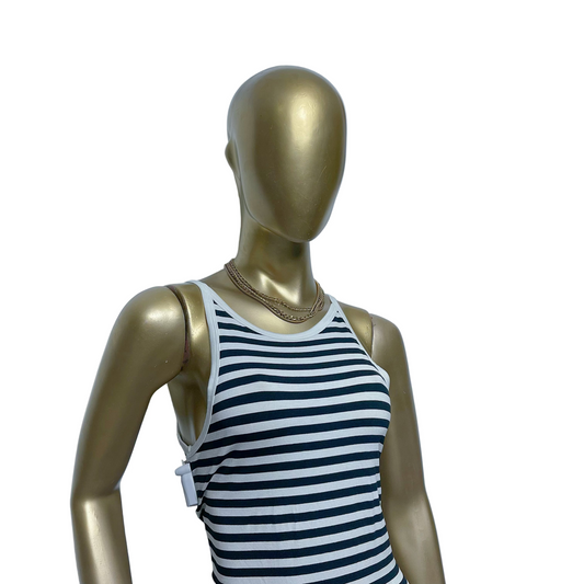 Vestido a rayas marca PIECES  talla M nuevo