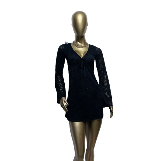 Vestido negro marca Forever 21  talla S nuevo