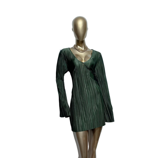 Vestido verde oliva marca ASOS DESIGN talla M nuevo