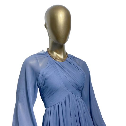 Vestido azul marca ASOS DESIGN talla US 6 nuevo