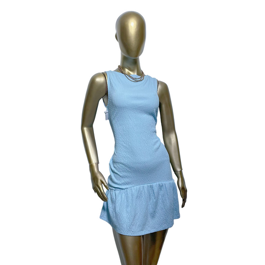 Vestido celeste marca ASOS DESIGN talla US 6 nuevo