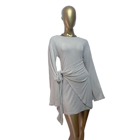 Vestido beige claro marca ASOS DESIGN  talla US 6 nuevo