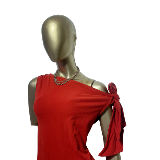 Vestido rojo marca ASOS DESIGN talla US 8 nuevo