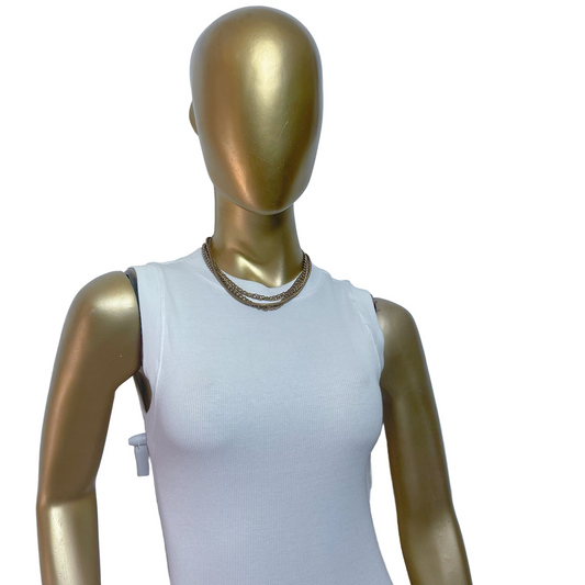 Vestido blanco marca ASOS DESIGN talla US 4 nuevo