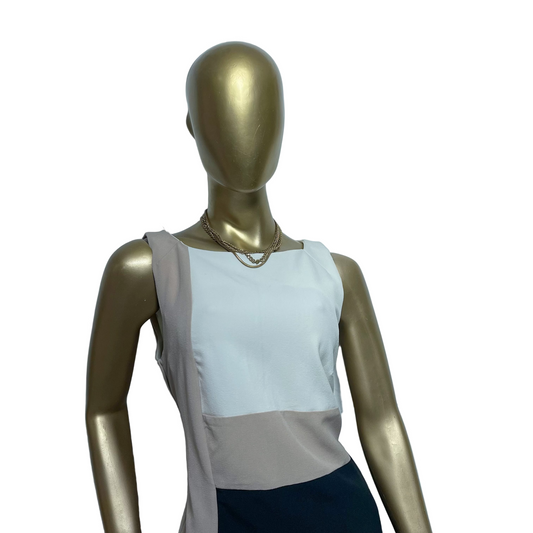 Vestido tricolor marca Shelby & Palmer – talla 12