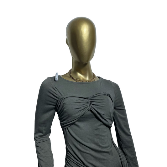 Vestido gris oscuro marca ASOS DESIGN talla M nuevo