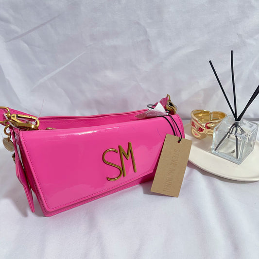 Cartera fucsia brillante Steve Madden Nueva con etiqueta
