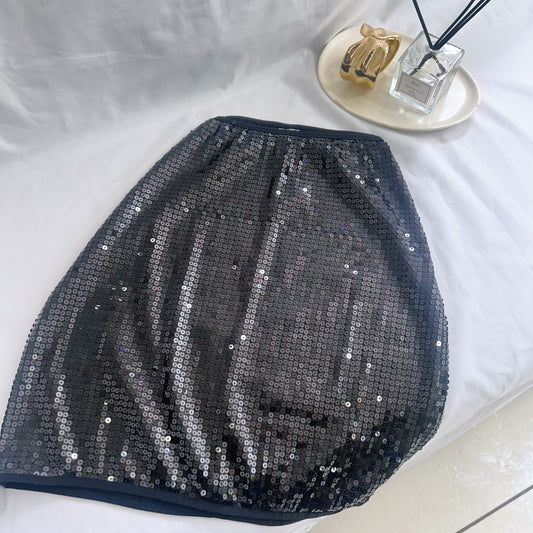 Falda de lentejuelas Spirit Halloween Talla M usado