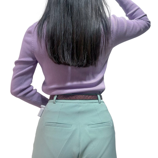 Cardigan lila lavanda Stradivarius Talla S usado