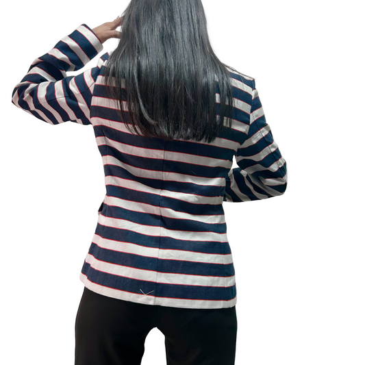 Blazer de rayas Tommy Hilfiger Talla 6 usado