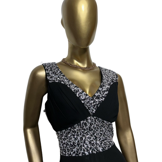 Vestido largo negro Talla L usado