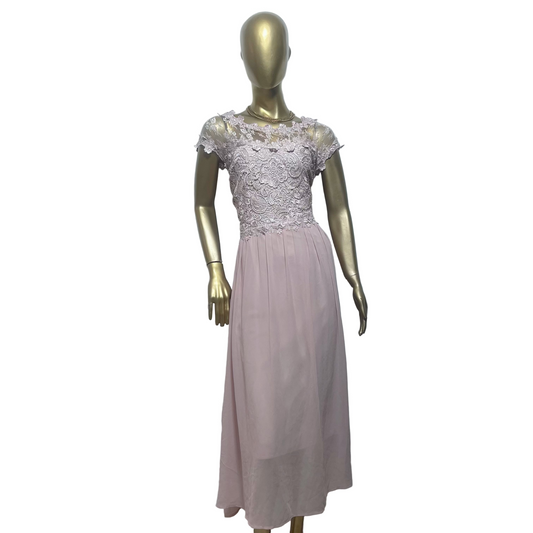 Vestido largo lila marca Love Stitch usado