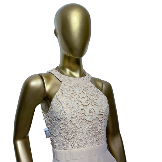 Vestido largo rosa palo marca LULUS talla S usado