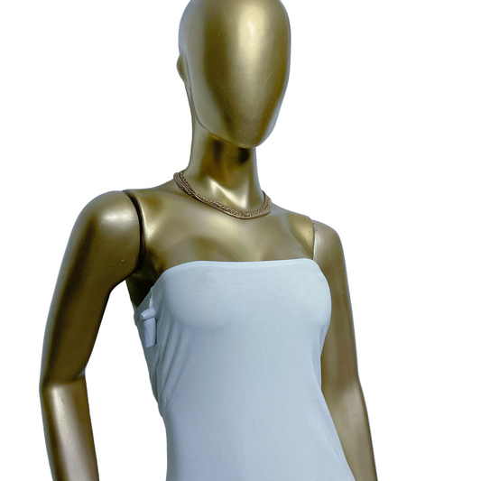 Vestido corto blanco marca ASOS DESIGN – talla S nuevo