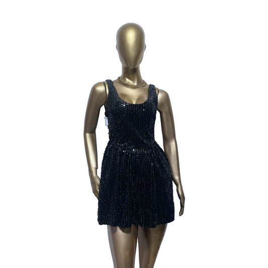 Vestido corto negro marca FOREVER 21 talla S nuevo