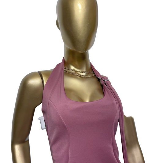 Vestido rosa marca ASOS DESIGN talla M nuevo